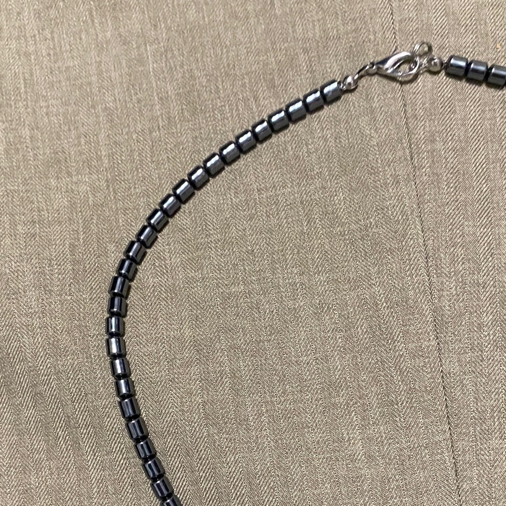 Vintage hematite necklace! - Picture 6 of 7